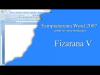 Embedded thumbnail for Fampianarana Word 2007 - Teny malagasy 5/10